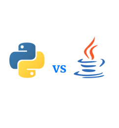 Python logo vs Java logo